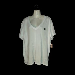 Torrid Relaxed Fit Tee with Embroidery Symbol Plus 1X  NWT